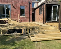 Mals sub decking structure takes shape